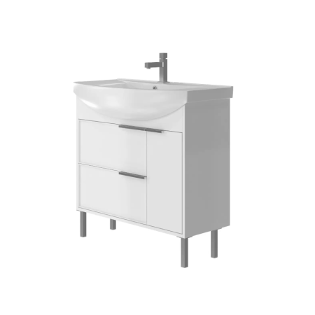 Тумба под раковину ЮВЕНТА Sofia (Sf-85) (БЕЗ РАКОВИНЫ) белый