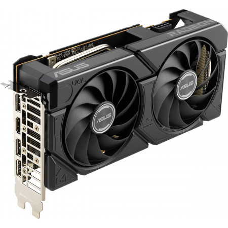Видеокарта ASUS AMD Radeon RX 7600 DUAL EVO OC Edition (DUAL-RX7600-O8G-EVO) 8 Гб черный