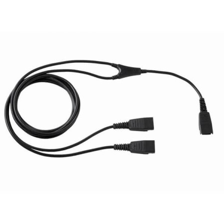 Переходник QD - 2 x QD Jabra Improved QD (8800-02-01) 0.8 м черный