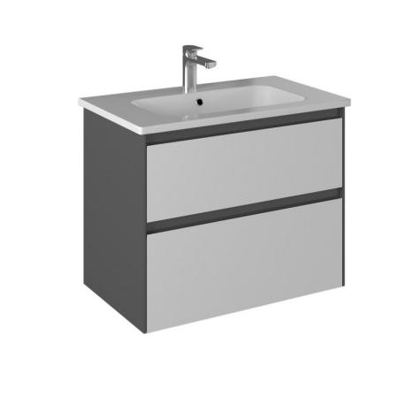 Тумба под раковину BRIZ Бари (222 03-18080-11 00 ГРФ) (БЕЗ РАКОВИНЫ) белый