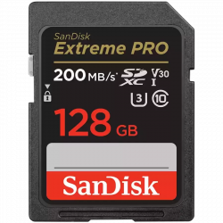 128 ГБ Карта памяти SanDisk Extreme PRO SDXC (SDSDXXD-128G-GN4IN) черный