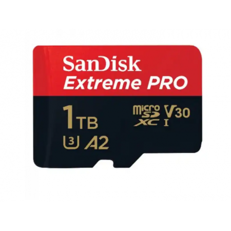 1 Тб Карта памяти SanDisk Extreme PRO SDXC (SDSQXCD-1T00-GN6MA) черный + адаптер