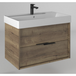 Тумба под раковину BRIZ Тесо (243 03-18080-17 00 ВЕЛ) (БЕЗ РАКОВИНЫ) коричневый