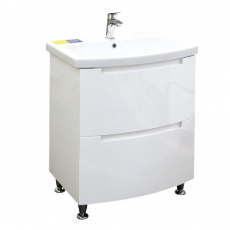 Тумба под раковину AQUARODOS "HEADWAY" (M-HEADWAY80-WHITE-GLOSS) белый