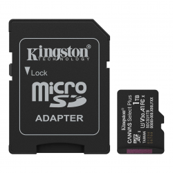1 Тб Карта памяти Kingston Canvas Select Plus MicroSDXC (SDCS3/1TB) черный +адаптер
