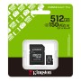 512 Гб Карта памяти Kingston Canvas Select Plus microSDXC (SDCS3/512GB) черный + адаптер