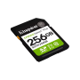 256 ГБ Карта памяти Kingston Canvas Select Plus SDXC (SDS3/256GB) черный + адаптер