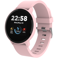 Смарт-часы CANYON Lollypop SW-63 (CNS-SW63PP) розовый (1 ремешок) 45 мм