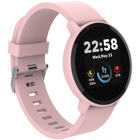 Смарт-часы CANYON Lollypop SW-63 (CNS-SW63PP) розовый (1 ремешок) 45 мм