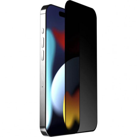 Защитное стекло iLera DeLuxe Incognito ILINDL16PRMX прозрачный для экрана iPhone 16 Pro Max