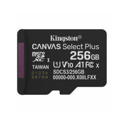 256 ГБ Карта памяти Kingston Canvas Select Plus microSDXC (SDCS3/256GBSP) черный