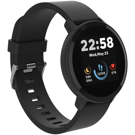 Смарт-часы CANYON Lollypop SW-63 (CNS-SW63BB) черный (1 ремешок) 45 мм