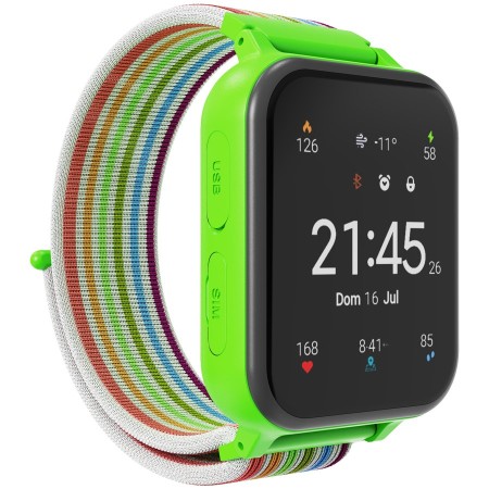 Детские смарт-часы Canyon Alfie KW-37 40 мм (CNE-KW37GB) зеленый