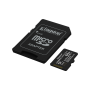 64 ГБ Карта памяти Kingston Canvas Select Plus microSDXC (SDCS3/64GB) черный + адаптер