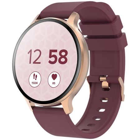 Смарт-часы CANYON Badian SW68 (CNS-SW68RR) розовый (1 ремешок) 45 мм