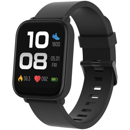 Смарт-часы CANYON Easy SW-54 (CNS-SW54BB) черный (1 ремешок) 42 мм