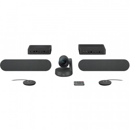 Видеотерминал Logitech Rally Plus 960-001224 Чёрный