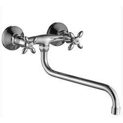 Смеситель Decoroom DR53016 серебристый