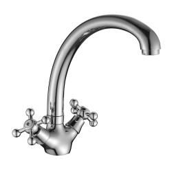 Смеситель Decoroom DR54029 серебристый