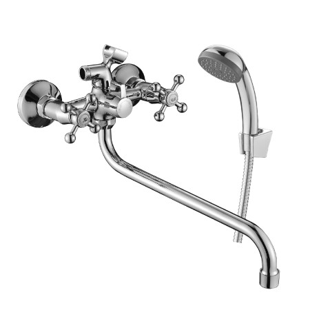 Смеситель Decoroom DR54045 серебристый