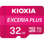 32 ГБ Карта памяти KIOXIA Exceria Plus microSD (LMPL1M032GG2) розовый + адаптер