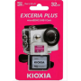 32 ГБ Карта памяти KIOXIA Exceria Plus microSD (LMPL1M032GG2) розовый + адаптер