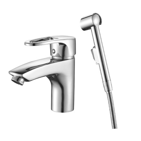 Смеситель Decoroom DR70015 серебристый