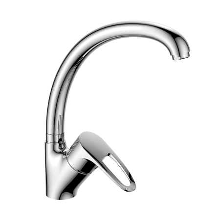 Смеситель Decoroom DR70021 серебристый