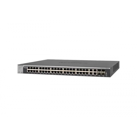 Коммутатор NETGEAR 48P 10G SMART MANAGED PRO SWITCH (XS748T-100NES) серый