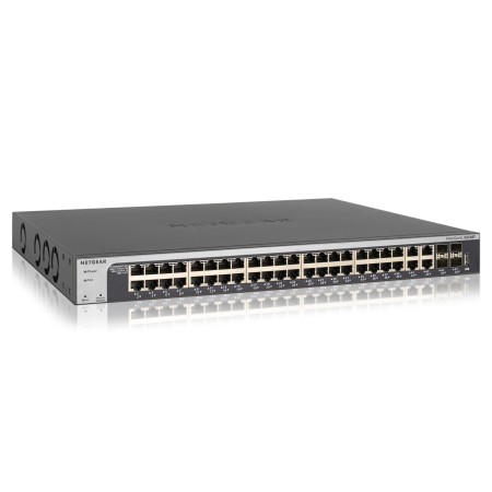 Коммутатор NETGEAR 48P 10G SMART MANAGED PRO SWITCH (XS748T-100NES) серый