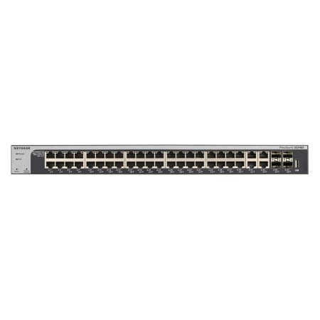 Коммутатор NETGEAR 48P 10G SMART MANAGED PRO SWITCH (XS748T-100NES) серый