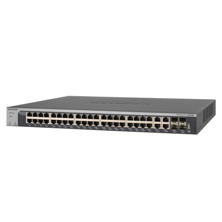 Коммутатор NETGEAR 48P 10G SMART MANAGED PRO SWITCH (XS748T-100NES) серый