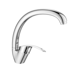 Смеситель Decoroom DR71021 серебристый