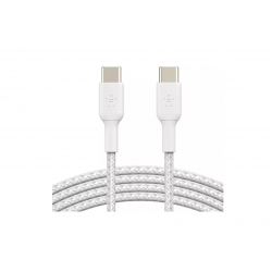 Кабель USB‑C–USB‑C 2.0 Belkin BoostCharge Pro Flex (CAB011BT1MWH) длина 1 м белый