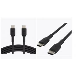 Кабель USB‑C – USB‑C 2.0 Belkin BoostCharge (CAB003BT1MBK) длина 1 м чёрный