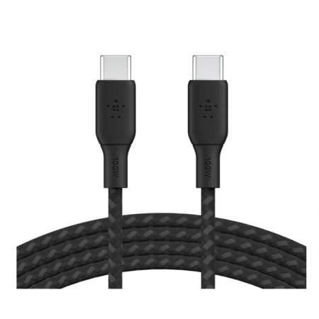 Кабель USB‑C – USB‑C 2.0  Belkin BoostCharge (CAB003BT2MBK)  длина 2 м чёрный