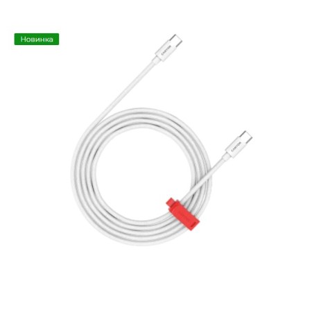 Кабель USB Type-C – USB Type-C Canyon CC60SC (CNS-CC60SC10W) 1.2 м белый