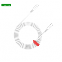 Кабель USB‑C – USB‑C 2.0 CANYON CC60SC (CNS-CC60SC20W) длина 2 м белый