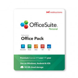 Программное обеспечение MobiSystems OfficeSuite Personal OSP-OEM1Y1M белый