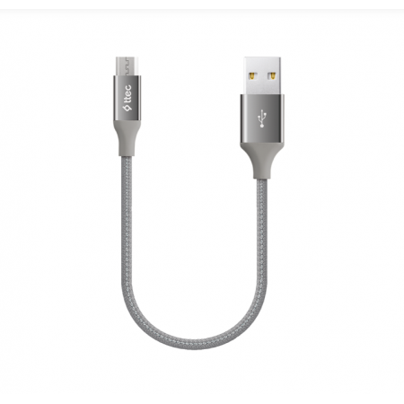 Кабель Lightning – USB‑A 2.0 ttec AlumiCable Mini (2DK28UG) длина 0.3 м серый