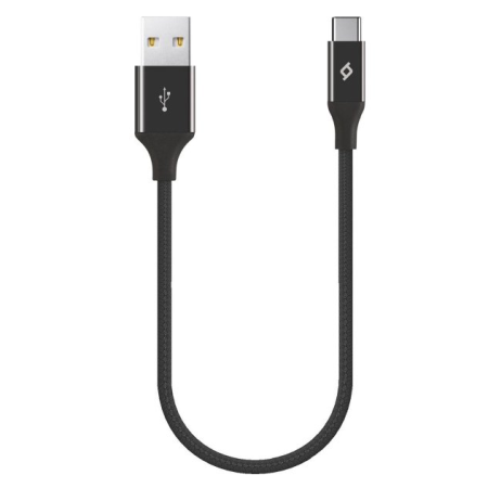 Кабель USB Type-C – USB 2.0 Type-A ttec AlumiCable (2DK26S)  0.15 м чёрный