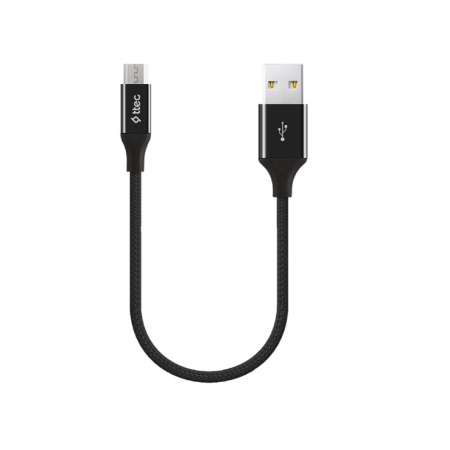 Кабель USB‑C – USB‑A 2.0 Ttec AlumiCable Type C (2DK26S) длина 0.3 м чёрный