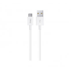Кабель USB‑C – USB‑A 2.0 ttec AlumiCable Type‑C (2DK59B) длина 1.2 м белый