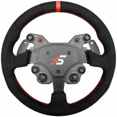 Игровой руль SIMAGIC GT1 Round Steering Wheel (GT1-SR(LEATHER) черный