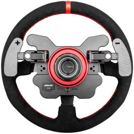 Игровой руль SIMAGIC GT1 Round Steering Wheel (GT1-SR(LEATHER) черный