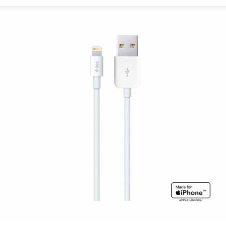 Кабель USB Type-A -Lightning ttec Lightning USB Charge/Data Cable (2DK7508B) 1 м белый