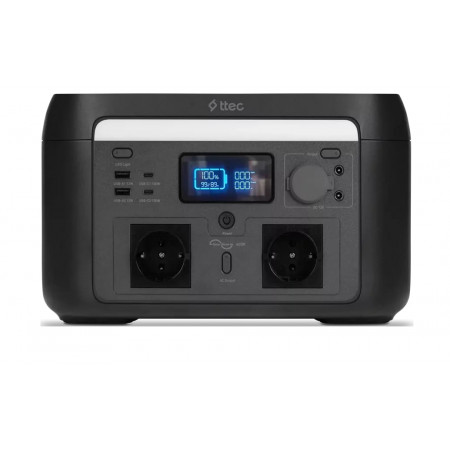 Портативная аккумулятор ttec 2PS002S черный