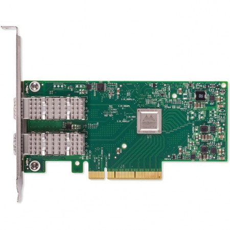 Сетевая карта Mellanox MCX4121A-ACAT зеленый