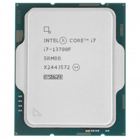 Процессор Intel Core i7-13700F BOX с кулером (BX8071513700FSRMBB) серый