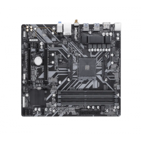 Материнская плата GIGABYTE B450M DS3H WIFI черный